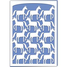 Horse Greetings Card