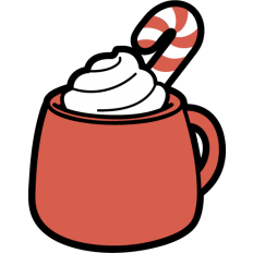 hot chocolate christmas mug