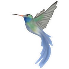 Whimsical Hummingbird