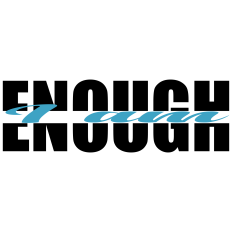 I am ENOUGH - Inspirational Word Art