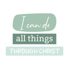 Religious Quote I Can Do All Things