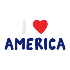 I LOVE AMERICA by Toni Imlay