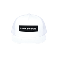 I Love Burpees – Funny Fitness Quote for Workout Shirts & Gym Décor Cap