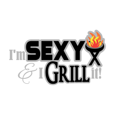 I'm SEXY & I GRILL it! Barbecue Apron