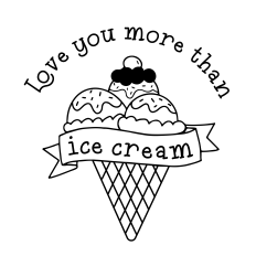 Love You More Than Ice Cream, Ice Cream Valentine