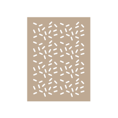 Ice Cream Sprinkles for Summer Stencil