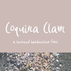 Coquina Clam Sans Font