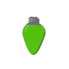 Christmas Light SVG cut file