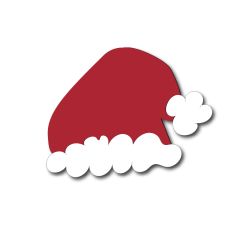 Santa Hat SVG Cut File