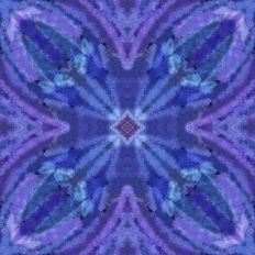 Blue and Purple Abstract Decorative