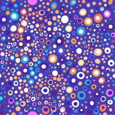 Whimsical Polka Dots on Polka Dots
