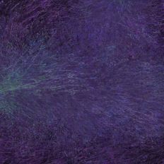 Purple impressionistic abstract design