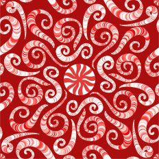 Whimsical Peppermint Candy Design