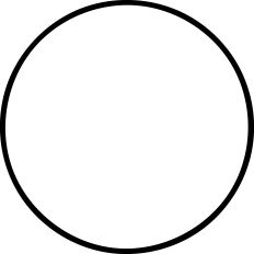 Minimalist circle 