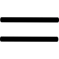 Equals minimal symbol 
