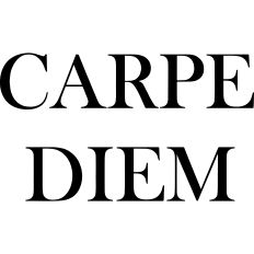 Carpe diem 