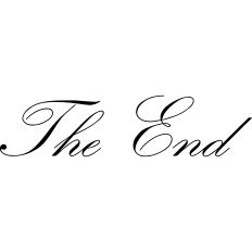The end 