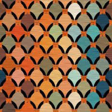 Funky Wavy 70s Color Ovals