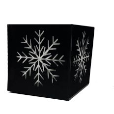 Snowflake Paper Lantern Candle Holder