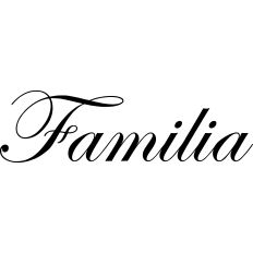 Familia (cursive)