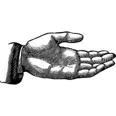 Hand Vintage Illustration