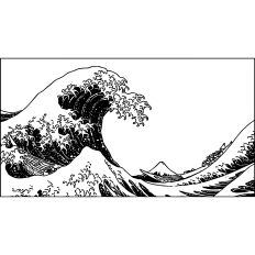 Hokusai The Great Wave of Kanagawa 