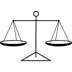 Minimal Libra Illustration