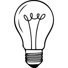 Lightbulb Linework