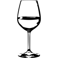 Wine Glass Illustration