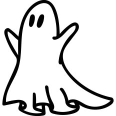 Tiny Ghost Illustration