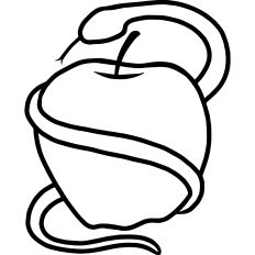 Snake and Apple