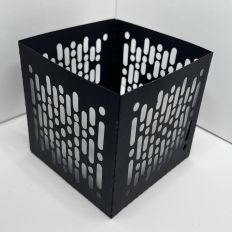 Grate Looking Lantern Candle Holder