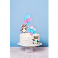 Bear with ballon