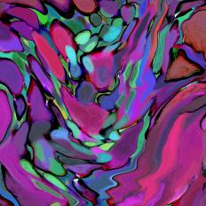 Eye-catching Abstract Party Art