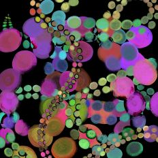 Vibrant Abstract Celebration Backdrop