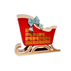 Santa's Sleigh advent calendar