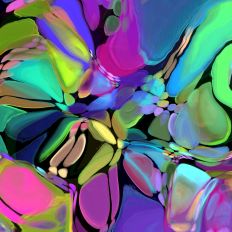 Lively Colorful Party Art Digital Background Multiuse Design 