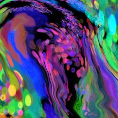 Lively Colorful Party Art Digital Background Multiuse Design 