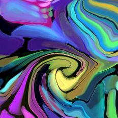 Dynamic Party Art Background Multiuse Digital Design 