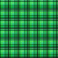 Lovely St Pattys Day Green Plaid