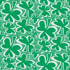 Floating Irish Green Shamrocks for St Patty’s Day