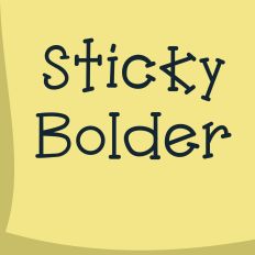 Sticky Bolder: A Clean Typeface Font with a Playful Personality That Elevates Your Designs