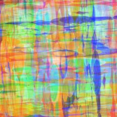 Vibrant Abstract Plaid  