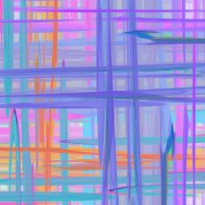 Spring-Inspired Painterly Plaid Design for Easter Projects