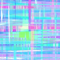 Whimsical Spring Design: Non-Repeating Abstract Painterly Plaid