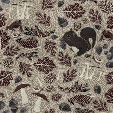 Forest Flora and Fauna Background Seamless Repeat