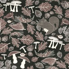 Forest Flora and Fauna Background Seamless Repeat