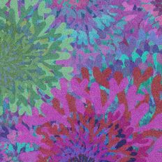 Vibrant Coral Abstract Background Design 