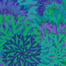 Vibrant Coral Reef Abstract Background Design 