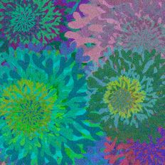 Vibrant Coral Abstract Background Design 